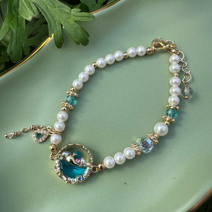 Whale Charm Bracelet