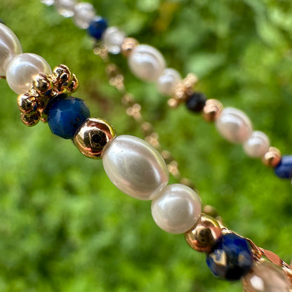 Bow Floral Wreath Bracelet