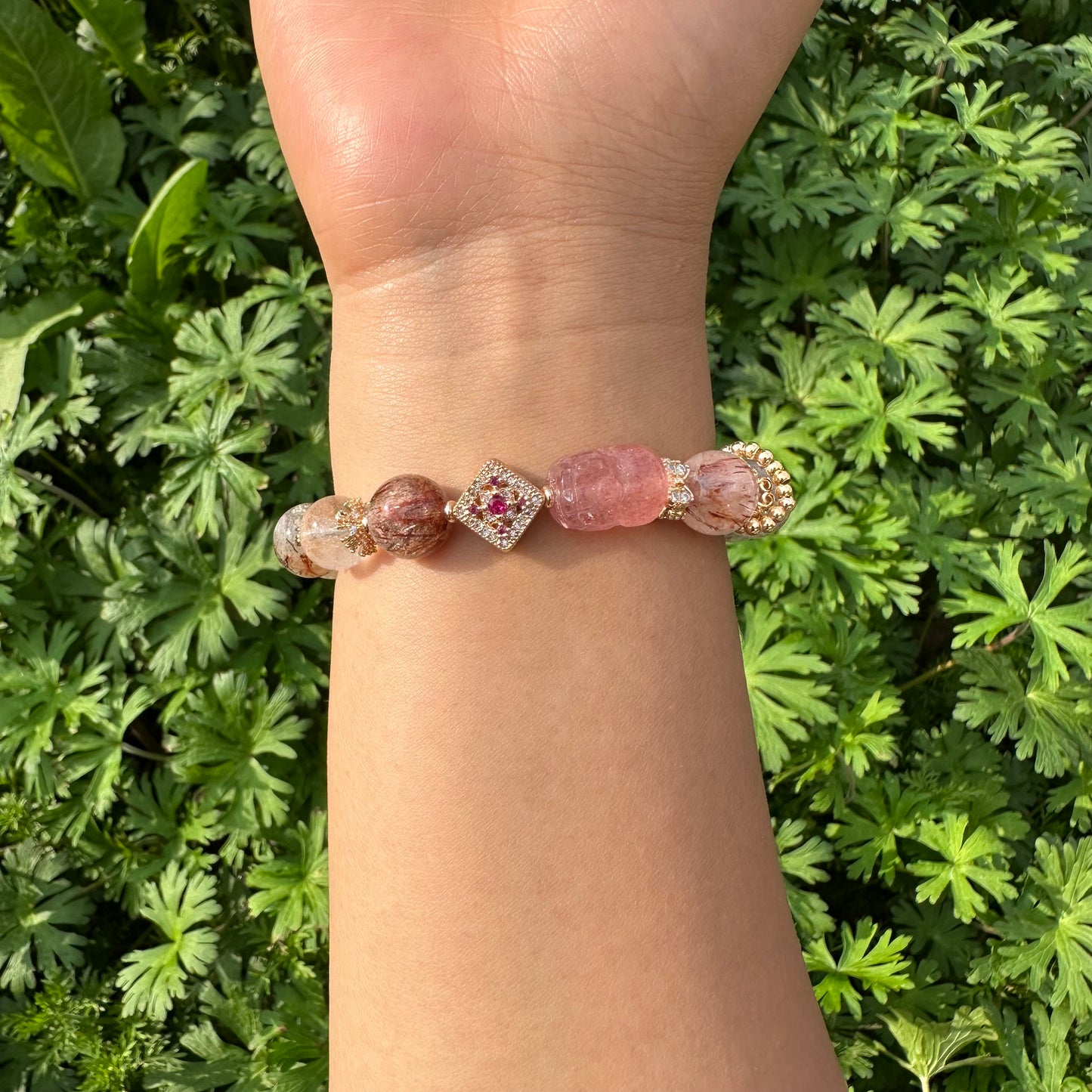 Black Gold Super Seven Pixiu Bracelet