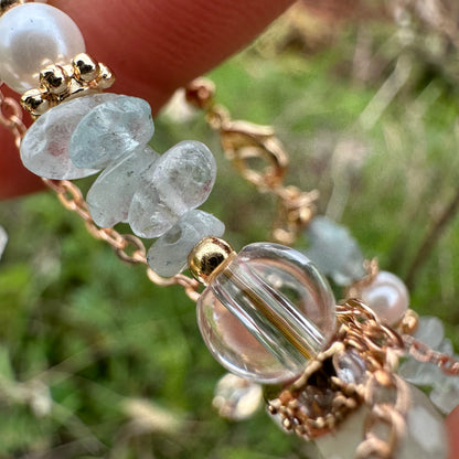 Fresh Fish Tail Stone Bracelet