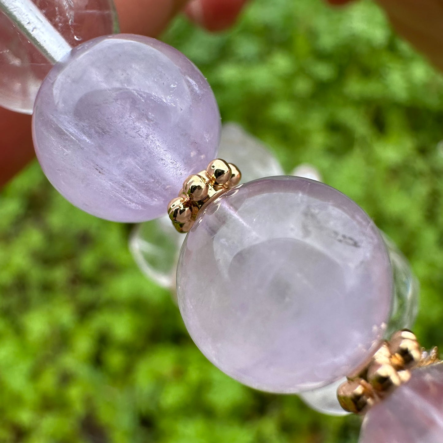 Amethyst Bear Bracelet