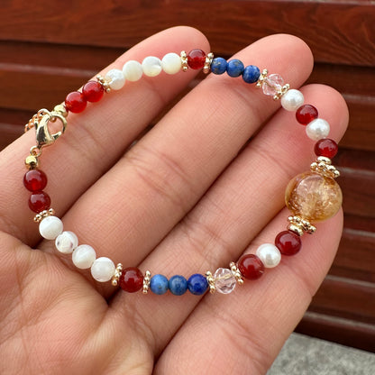 Citrine Color-Block Bracelet