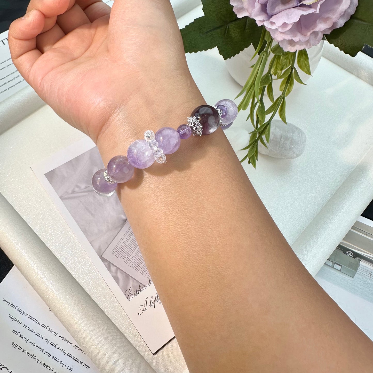 Delicate Amethyst Bracelet