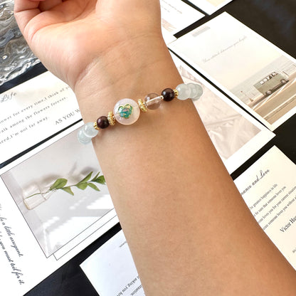 White Cat Eye Lucky Bracelet
