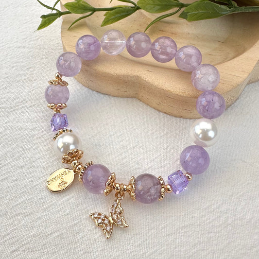 Lavender Amethyst Bracelet