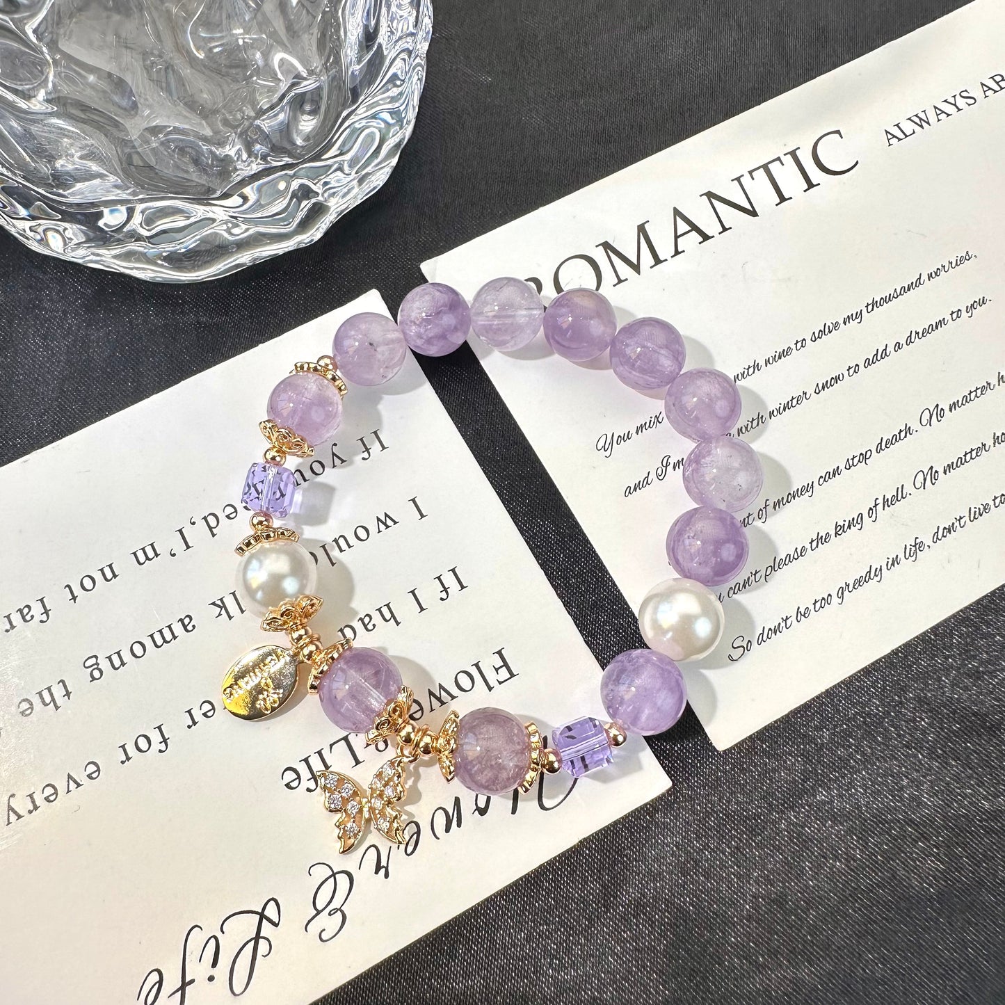 Lavender Amethyst Bracelet