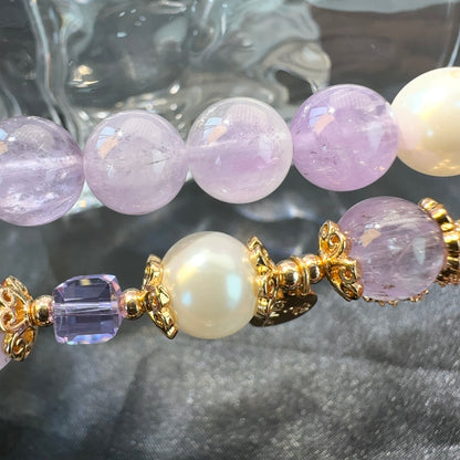 Lavender Amethyst Bracelet