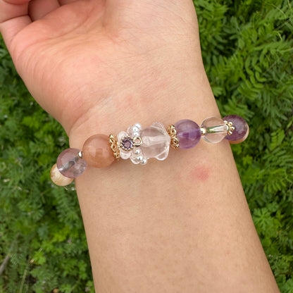 Delicate Mini Amethyst Bracelet
