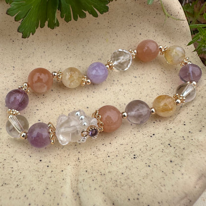 Delicate Mini Amethyst Bracelet