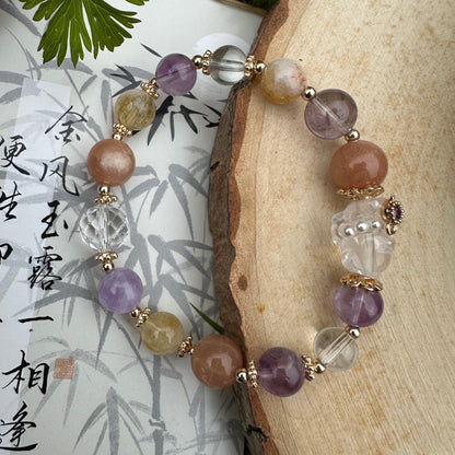 Delicate Mini Amethyst Bracelet