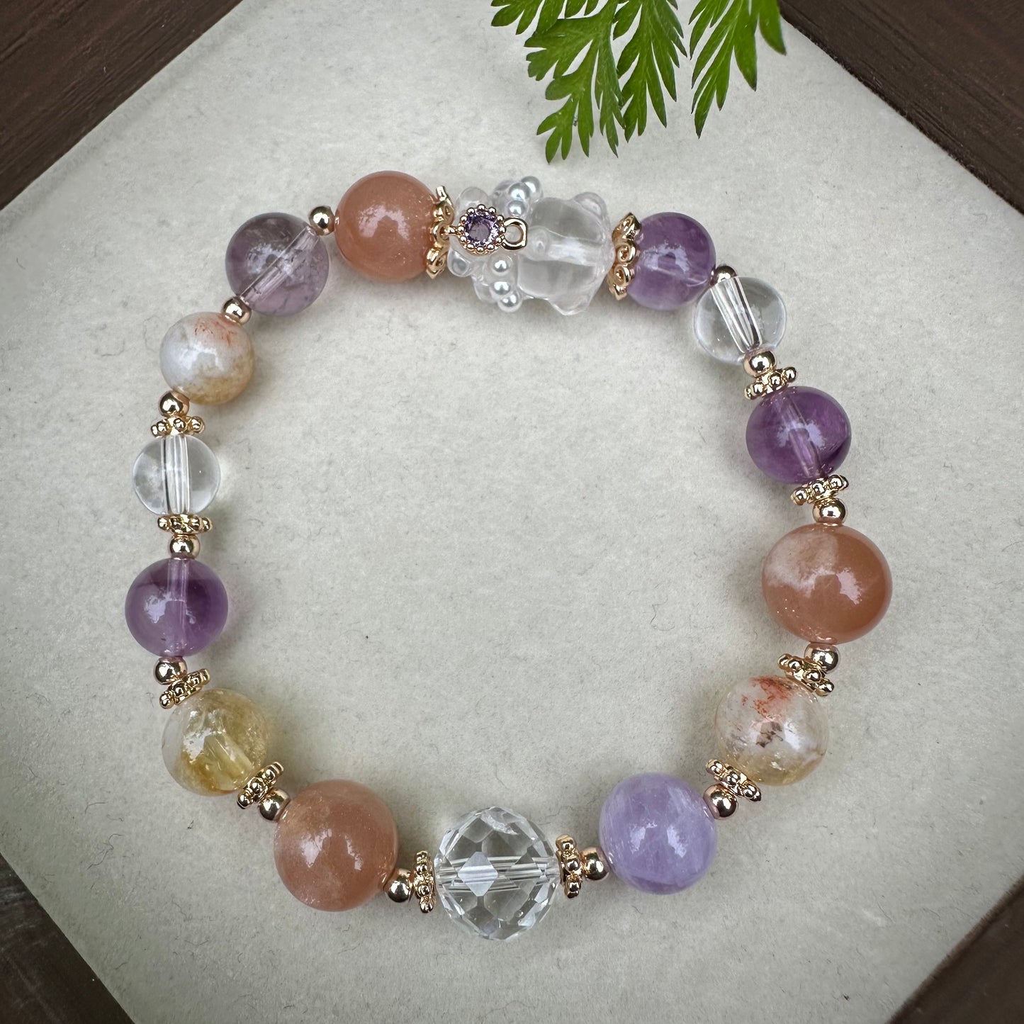 Delicate Mini Amethyst Bracelet