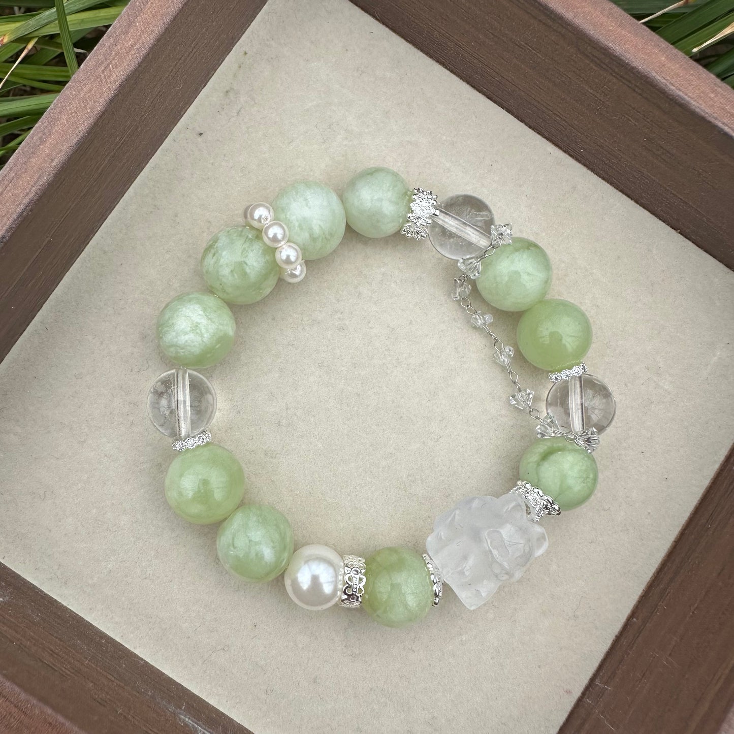 Delicate Emerald Bracelet