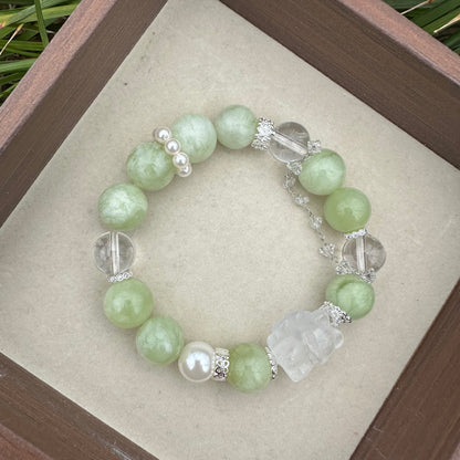 Delicate Emerald Bracelet