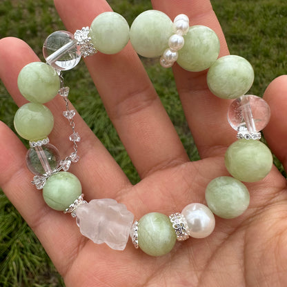 Delicate Emerald Bracelet