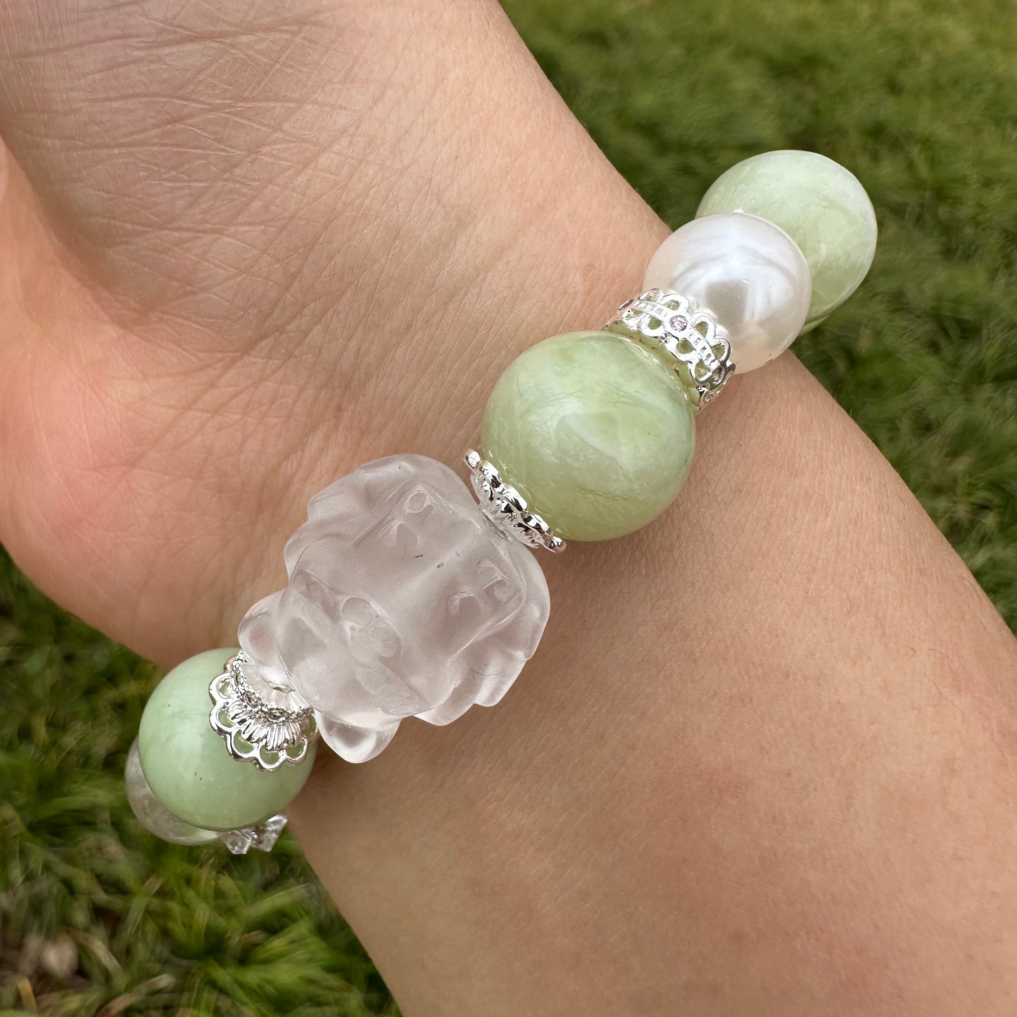 Delicate Emerald Bracelet