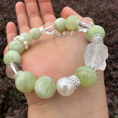 Delicate Emerald Bracelet