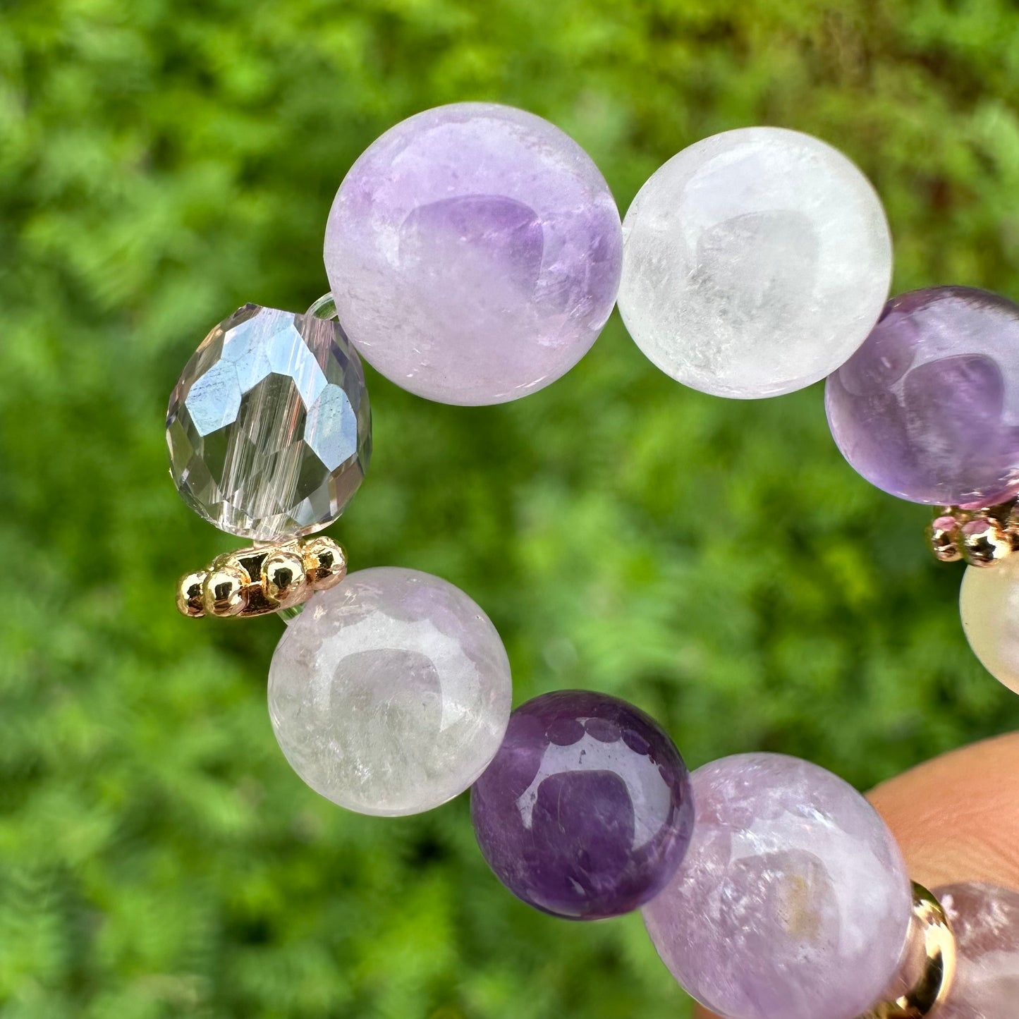 Amethyst Lavender Bracelet