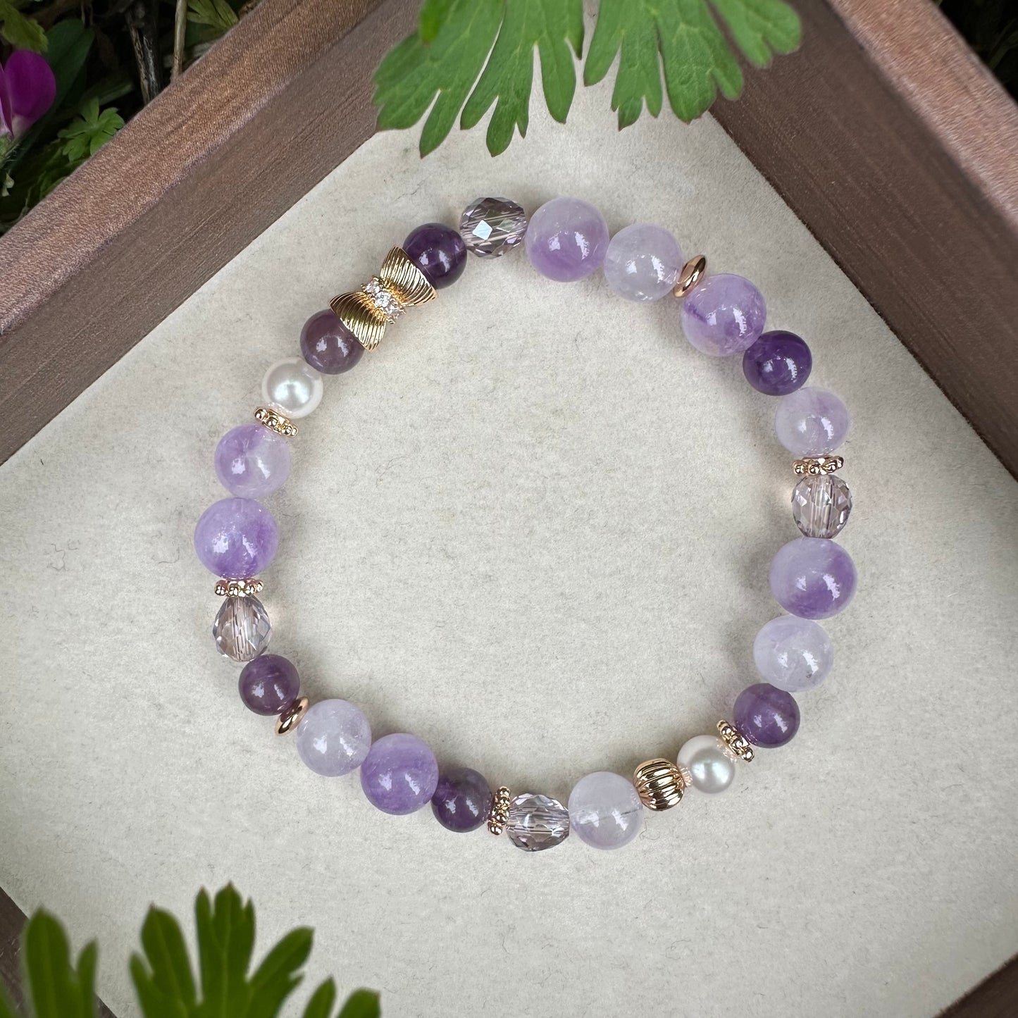 Amethyst Lavender Bracelet