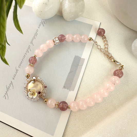 Handmade Pink Bracelet