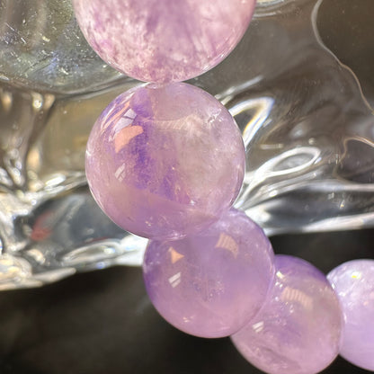 Delicate Lavender Pearl Bracelet