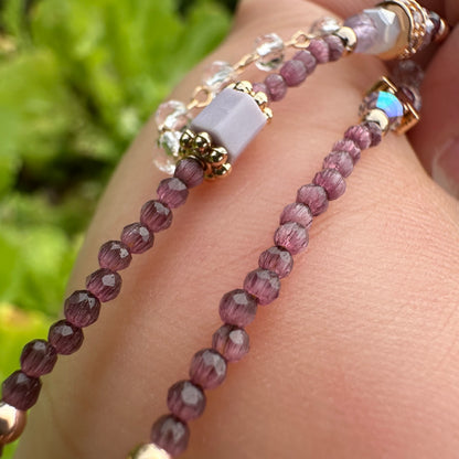 Delicate Shell Flower & Fish Tail Bracelet