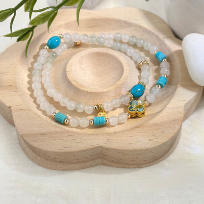 Tianshan Jade Double Wrap Bracelet