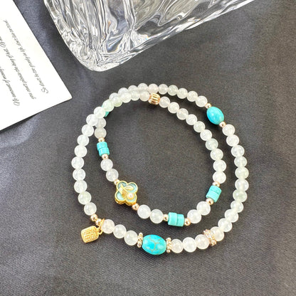 Tianshan Jade Double Wrap Bracelet