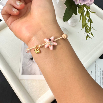 Pink Ceramic Bracelet