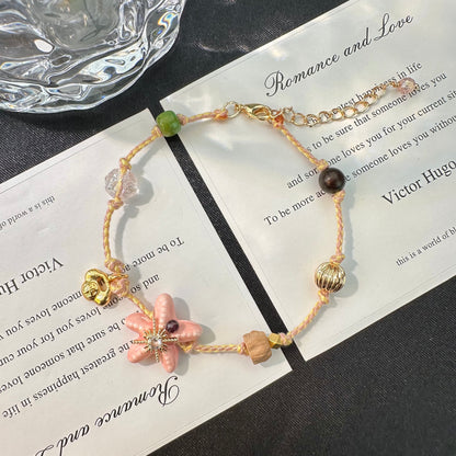Pink Ceramic Bracelet
