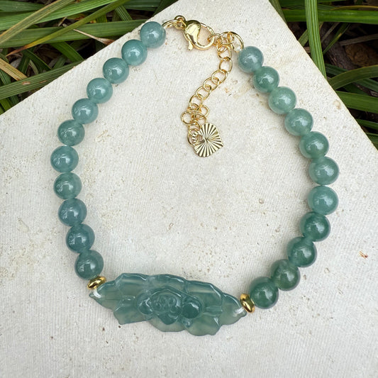 Jade Boulder Bracelet