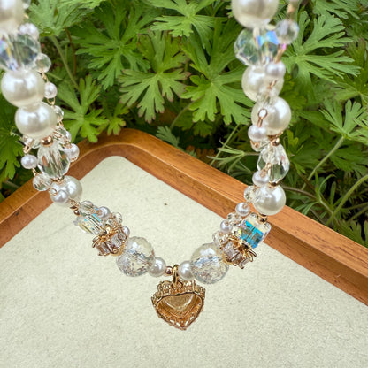 Triple Layer Pearl Necklace