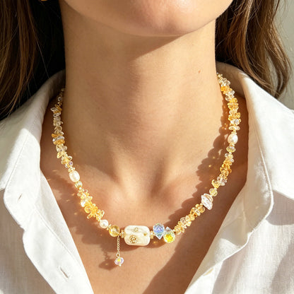 Baroque Mixed Stone Necklace