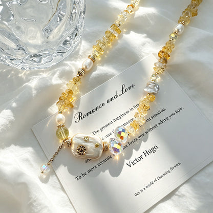 Baroque Mixed Stone Necklace