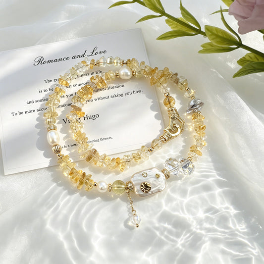Baroque Mixed Stone Necklace