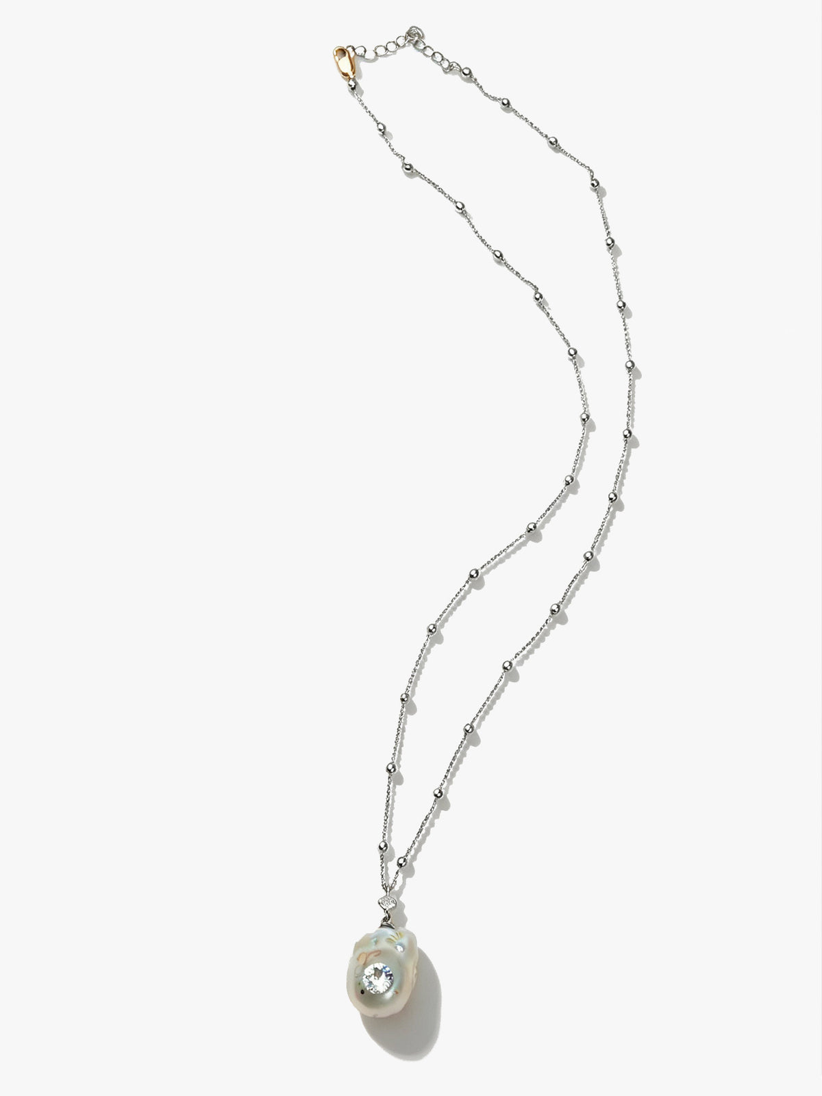 Zodiac Collection Baroque Pearl Necklace Aries