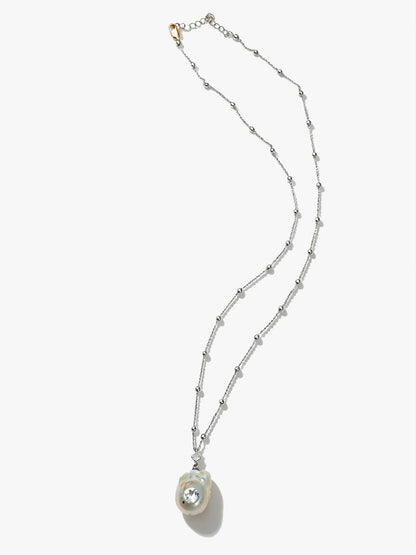 Zodiac Collection Baroque Pearl Necklace Aries