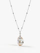 Zodiac Collection Baroque Pearl Necklace Cancer