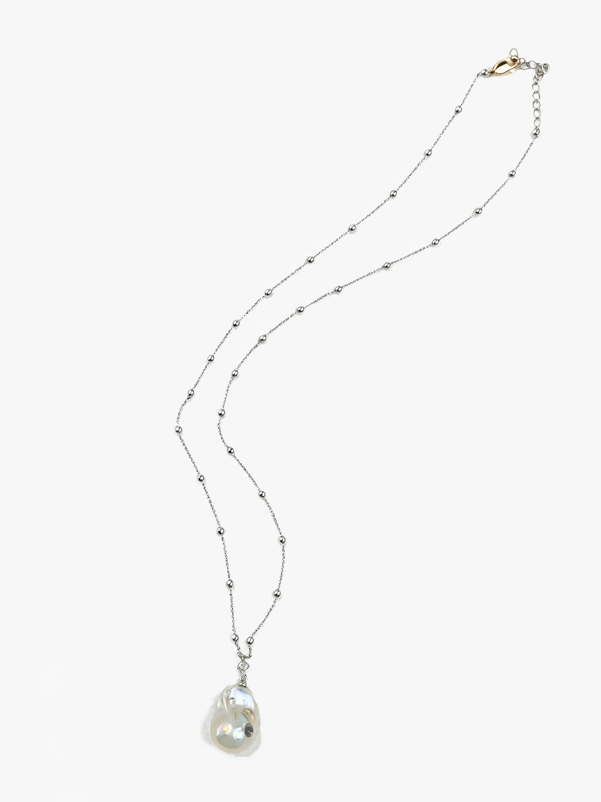 Zodiac Collection Baroque Pearl Necklace Cancer