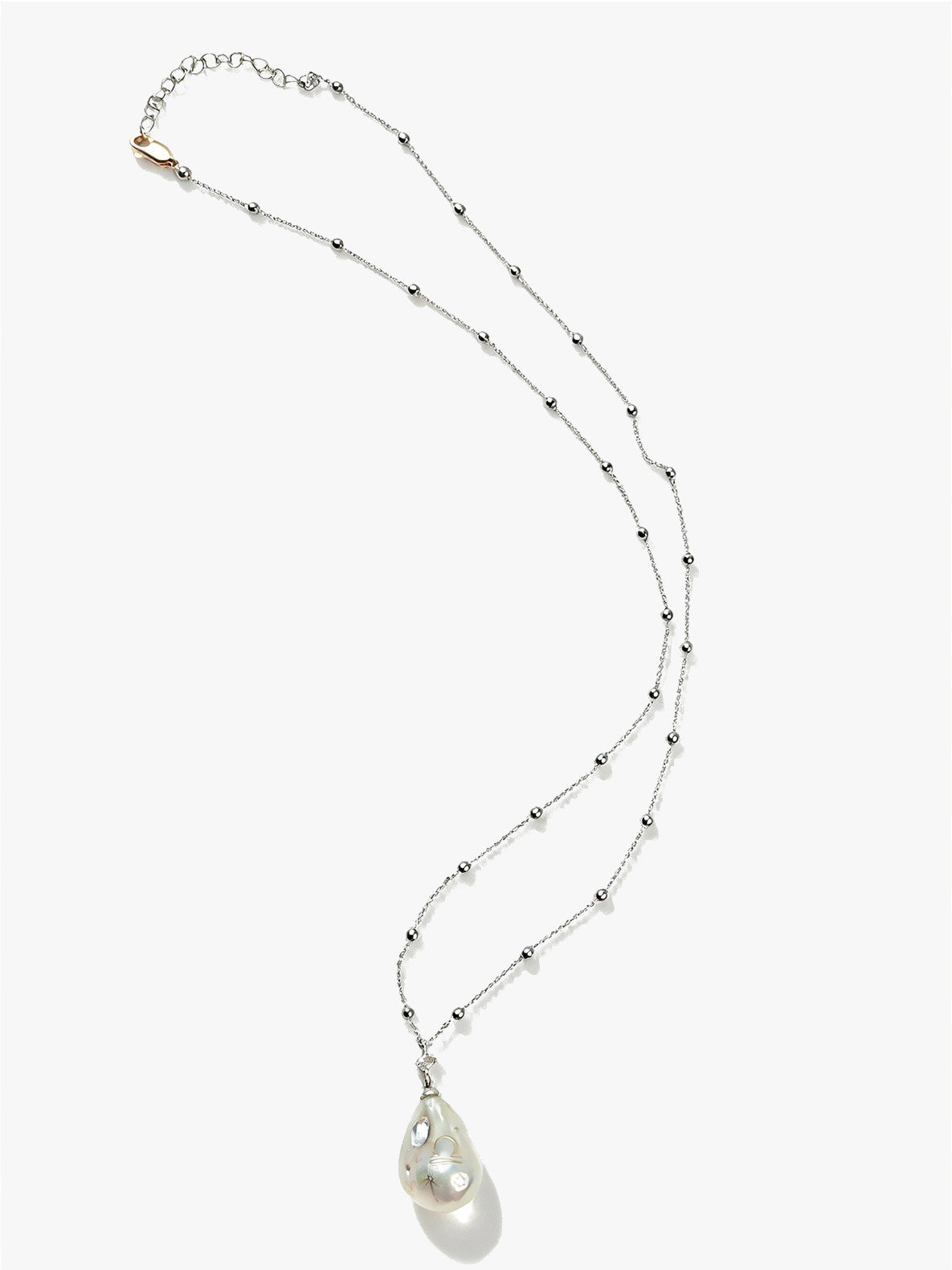 Zodiac Collection Baroque Pearl Necklace Libra