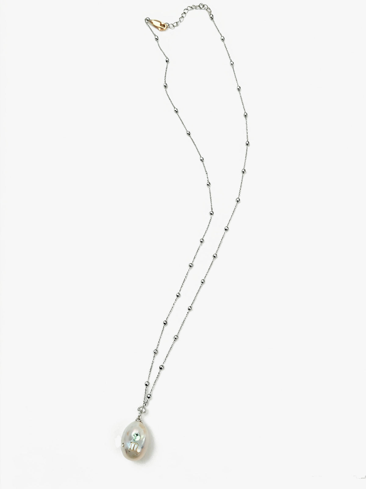 Zodiac Collection Baroque Pearl Necklace Scorpio