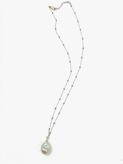 Zodiac Collection Baroque Pearl Necklace Scorpio