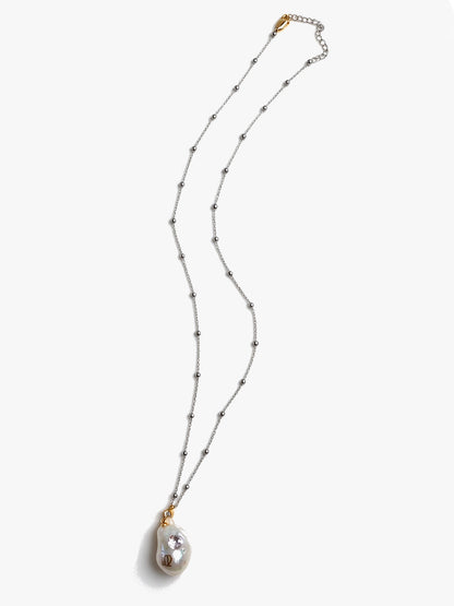 Zodiac Collection Baroque Pearl Necklace Virgo