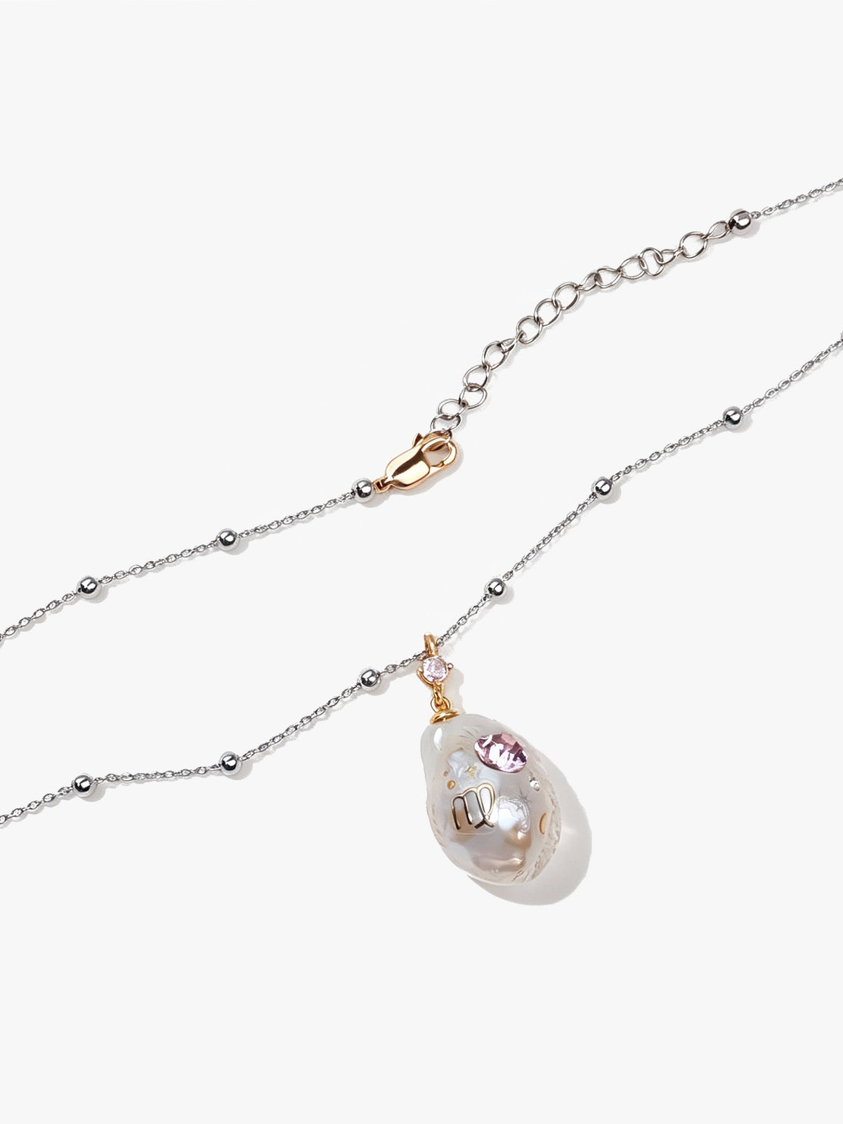 Zodiac Collection Baroque Pearl Necklace Virgo