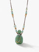 Zodiac Crystal Perfume Bottle Pendant Necklace Cancer