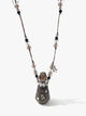Zodiac Crystal Perfume Bottle Pendant Necklace Capricorn