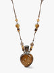 Zodiac Crystal Perfume Bottle Pendant Necklace Leo