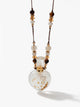 Zodiac Crystal Perfume Bottle Pendant Necklace Virgo