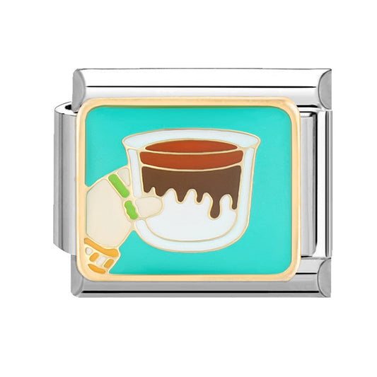 Green Background Coffee