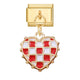 Gold Bottom Pendant - Love 9