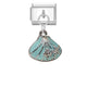 Steel Bottom Pendant - Shell 10